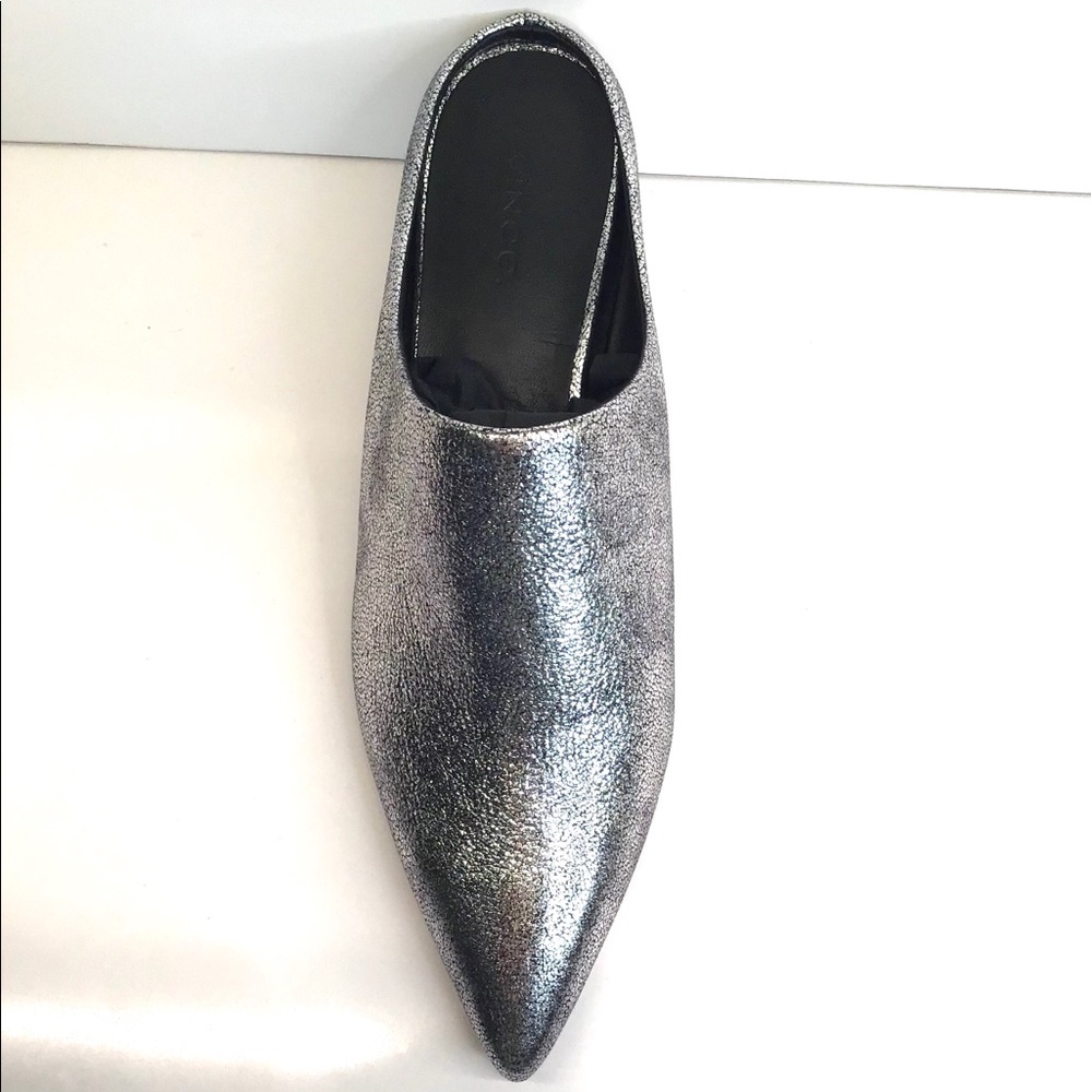 Vince Eaton metallic culver mules.NIB - Picture 4 of 9